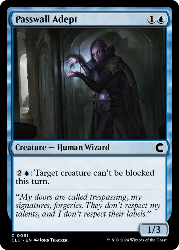 Passwall Adept [Ravnica: Clue Edition] | Eastridge Sports Cards & Games