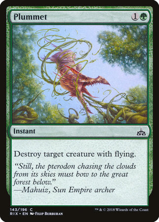 Plummet [Rivals of Ixalan] | Eastridge Sports Cards & Games