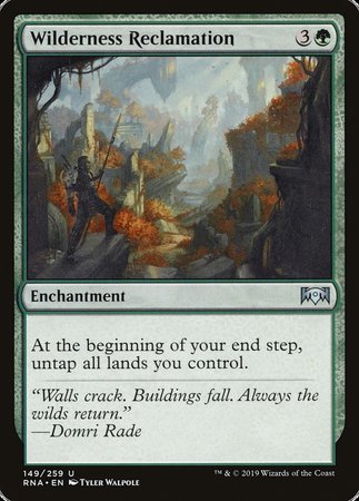 Wilderness Reclamation [Ravnica Allegiance] | Eastridge Sports Cards & Games