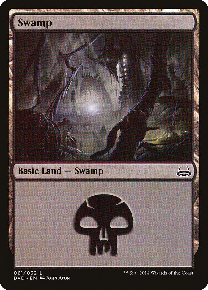 Swamp (61) (Divine vs. Demonic) [Duel Decks Anthology] | Eastridge Sports Cards & Games