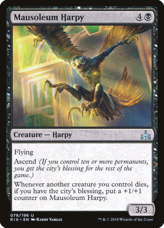 Mausoleum Harpy [Rivals of Ixalan] | Eastridge Sports Cards & Games