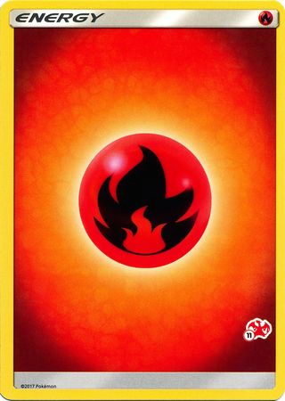 Fire Energy (Charizard Stamp #11) [Battle Academy 2020] | Eastridge Sports Cards & Games