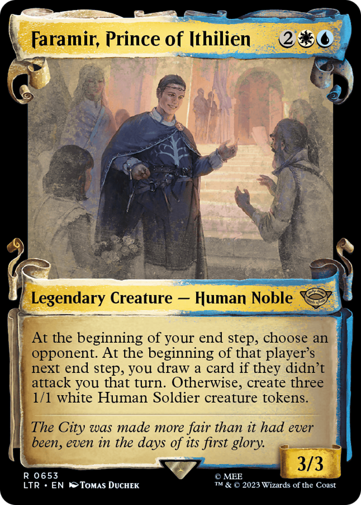 Faramir, Prince of Ithilien [The Lord of the Rings: Tales of Middle-Earth Showcase Scrolls] | Eastridge Sports Cards & Games