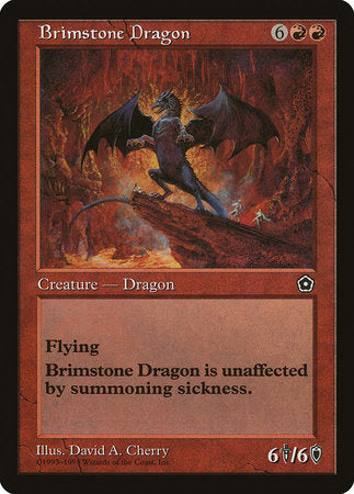 Brimstone Dragon [Portal Second Age] | Eastridge Sports Cards & Games