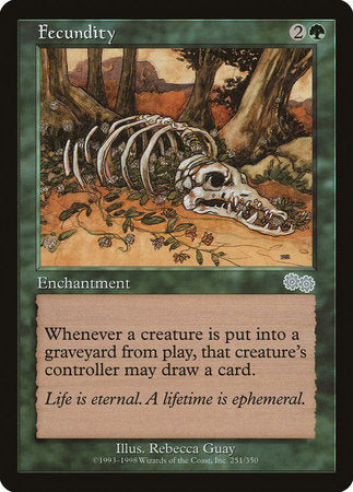 Fecundity [Urza's Saga] | Eastridge Sports Cards & Games