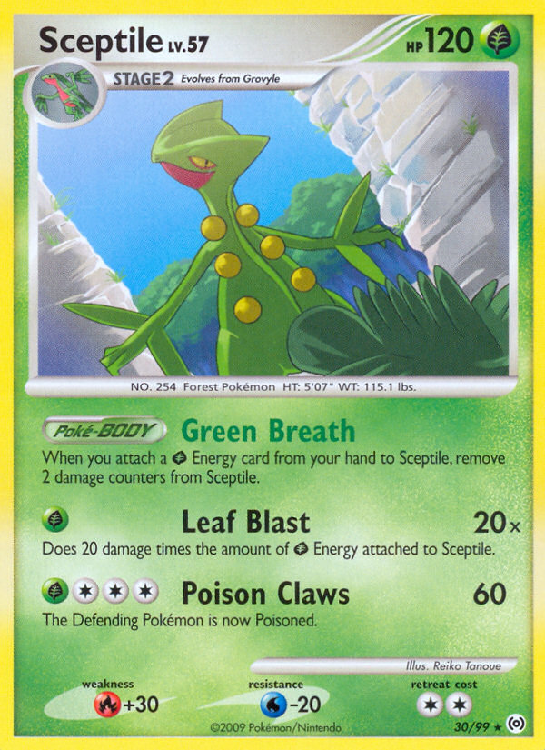 Sceptile (30/99) [Platinum: Arceus] | Eastridge Sports Cards & Games