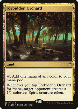 Forbidden Orchard [Commander 2016] | Eastridge Sports Cards & Games