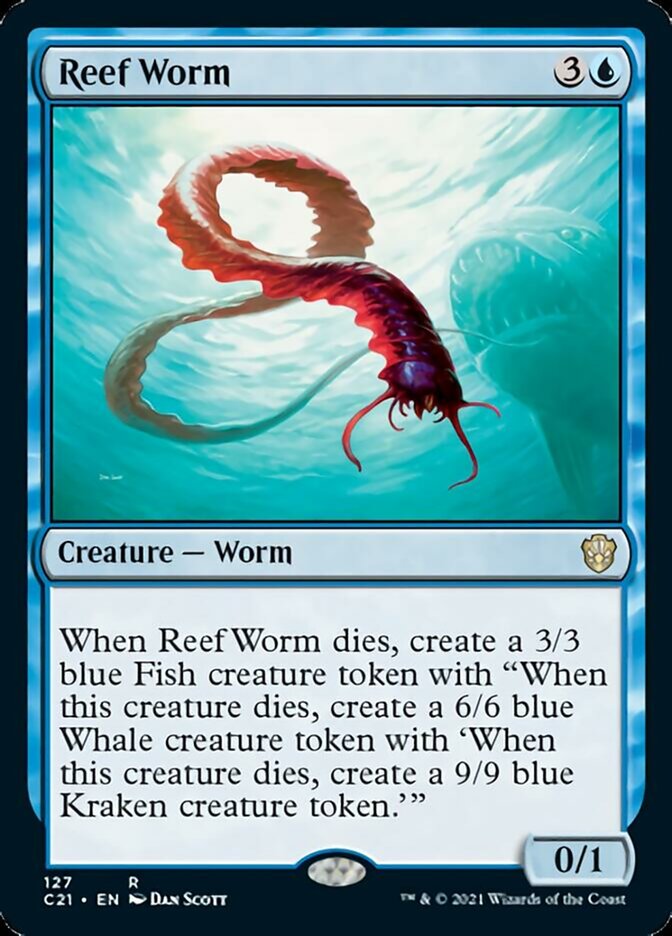 Reef Worm [Commander 2021] | Eastridge Sports Cards & Games