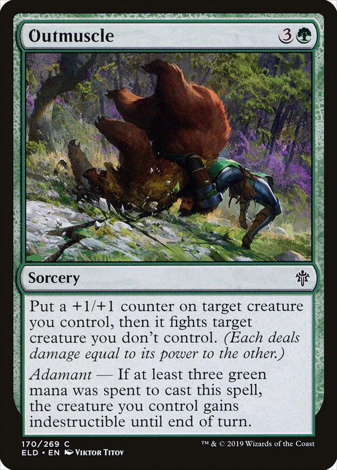 Outmuscle [Throne of Eldraine] | Eastridge Sports Cards & Games