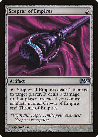 Scepter of Empires [Magic 2012] | Eastridge Sports Cards & Games