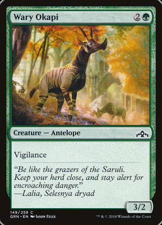 Wary Okapi [Guilds of Ravnica] | Eastridge Sports Cards & Games