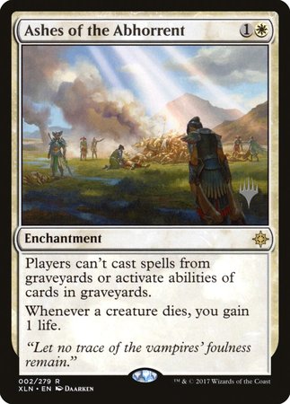 Ashes of the Abhorrent [Ixalan Promos] | Eastridge Sports Cards & Games