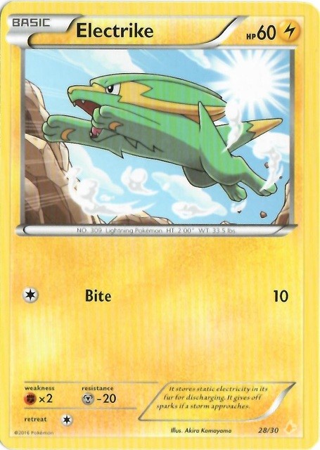 Electrike (28/30) [XY: Trainer Kit 3 - Pikachu Libre] | Eastridge Sports Cards & Games