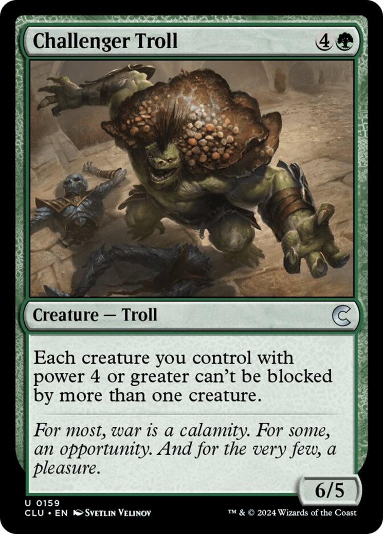 Challenger Troll [Ravnica: Clue Edition] | Eastridge Sports Cards & Games