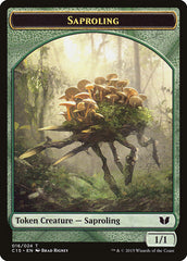 Snake (017) // Saproling Double-Sided Token [Commander 2015 Tokens] | Eastridge Sports Cards & Games