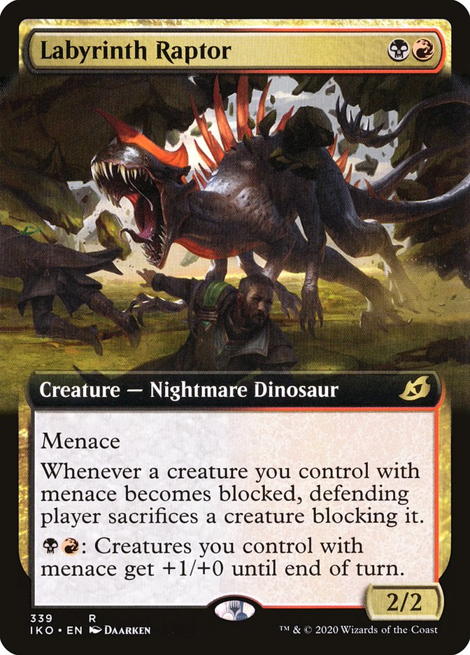 Labyrinth Raptor (Extended Art) [Ikoria: Lair of Behemoths] | Eastridge Sports Cards & Games