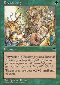 Elvish Fury [Tempest]