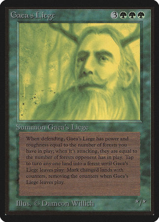 Gaea's Liege [Limited Edition Beta] | Eastridge Sports Cards & Games