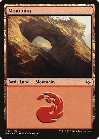 Mountain (182) [Fate Reforged] | Eastridge Sports Cards & Games