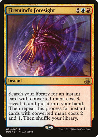 Firemind's Foresight [Duel Decks: Mind vs. Might] | Eastridge Sports Cards & Games