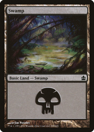 Swamp (309) [Commander 2011] | Eastridge Sports Cards & Games