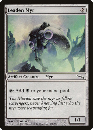 Leaden Myr [Mirrodin] | Eastridge Sports Cards & Games