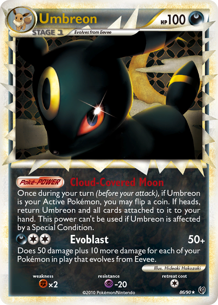 Umbreon (86/90) [HeartGold & SoulSilver: Undaunted] | Eastridge Sports Cards & Games