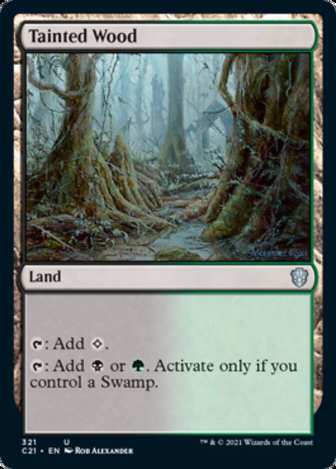 Tainted Wood [Commander 2021] | Eastridge Sports Cards & Games