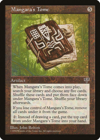 Mangara's Tome [Mirage] | Eastridge Sports Cards & Games