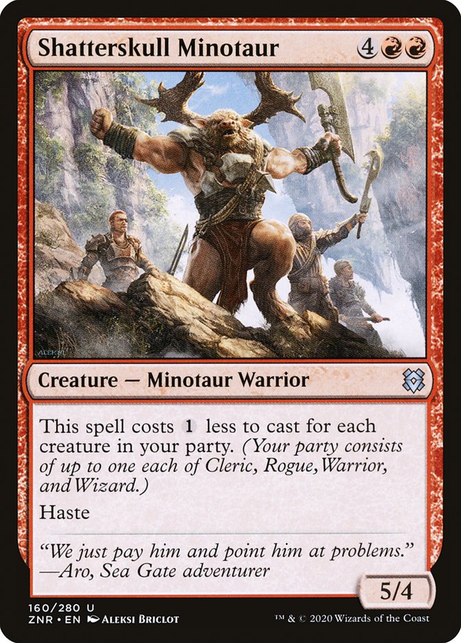 Shatterskull Minotaur [Zendikar Rising] | Eastridge Sports Cards & Games