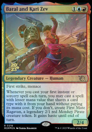 Baral and Kari Zev [March of the Machine Prerelease Promos] | Eastridge Sports Cards & Games
