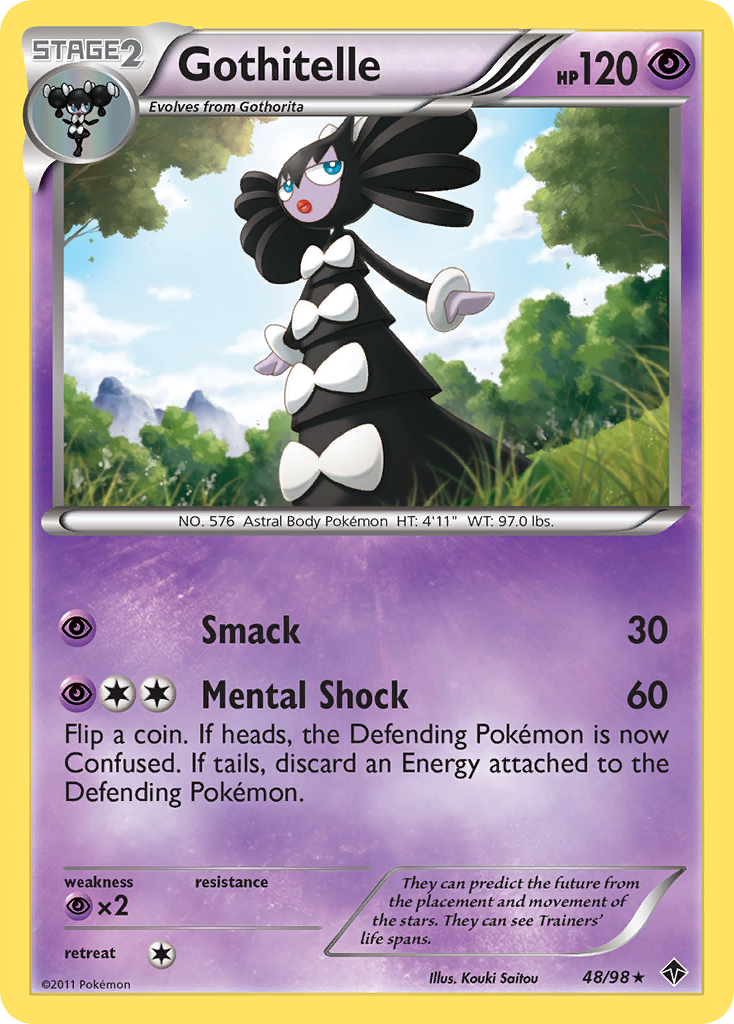 Gothitelle (48/98) [Black & White: Emerging Powers] | Eastridge Sports Cards & Games