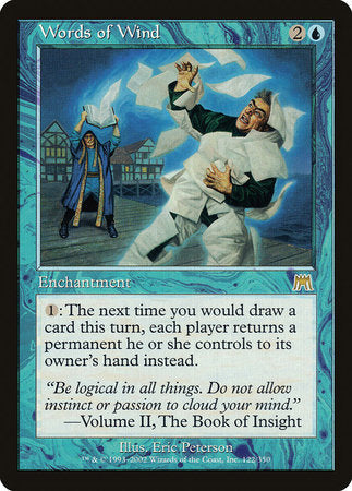 Words of Wind [Onslaught] | Eastridge Sports Cards & Games