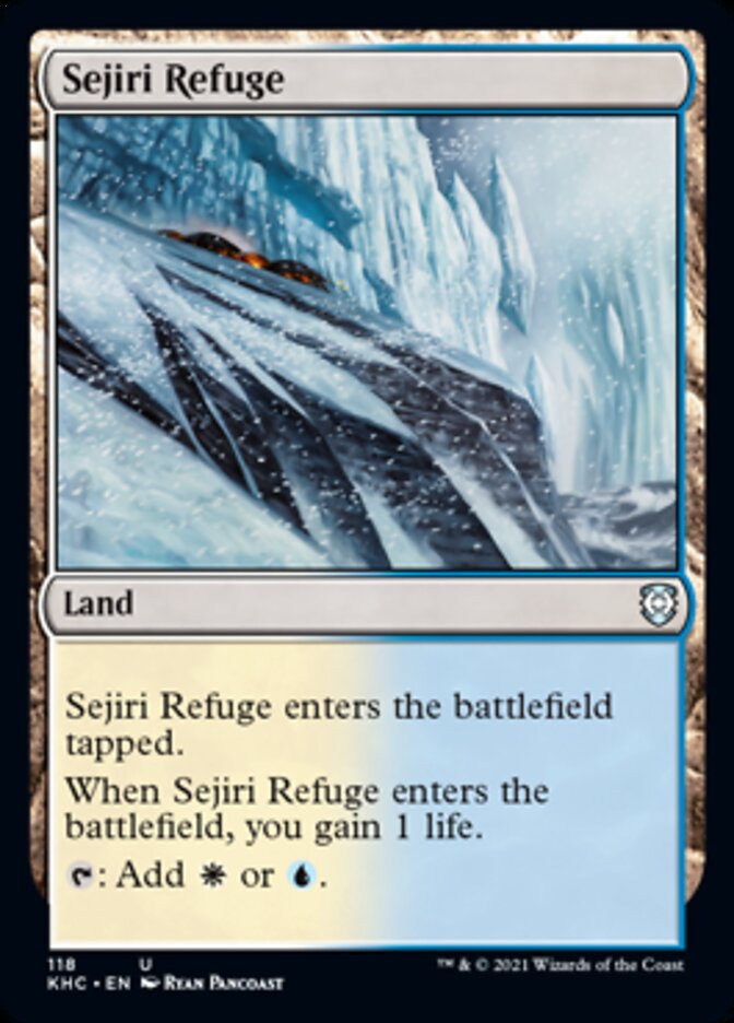 Sejiri Refuge [Kaldheim Commander] | Eastridge Sports Cards & Games