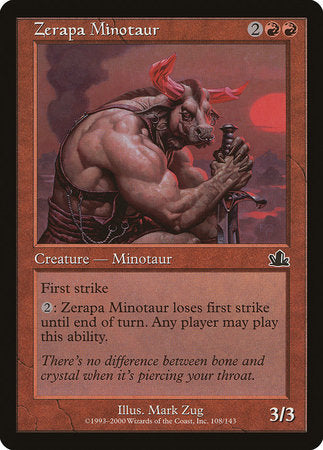 Zerapa Minotaur [Prophecy] | Eastridge Sports Cards & Games