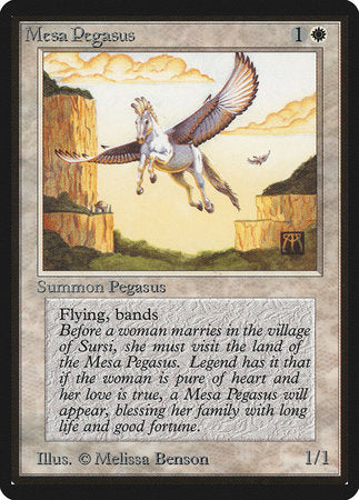 Mesa Pegasus [Limited Edition Beta] | Eastridge Sports Cards & Games