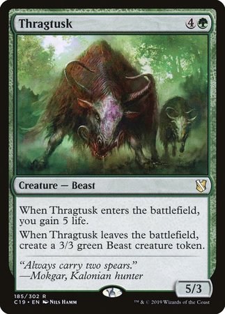 Thragtusk [Commander 2019] | Eastridge Sports Cards & Games