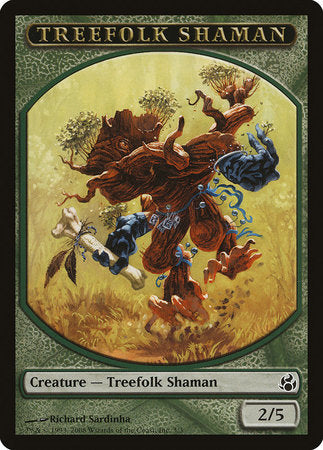 Treefolk Shaman Token [Morningtide Tokens] | Eastridge Sports Cards & Games