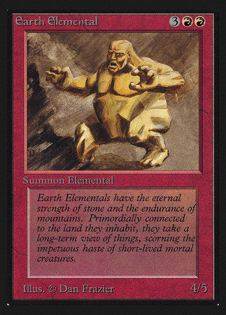 Earth Elemental (IE) [Intl. Collectors’ Edition] | Eastridge Sports Cards & Games