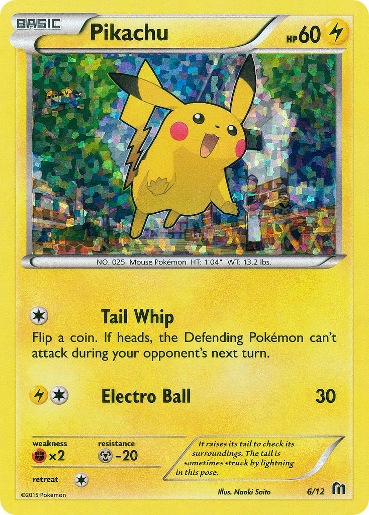 Pikachu (6/12) [McDonald's Promos: 2016 Collection] | Eastridge Sports Cards & Games