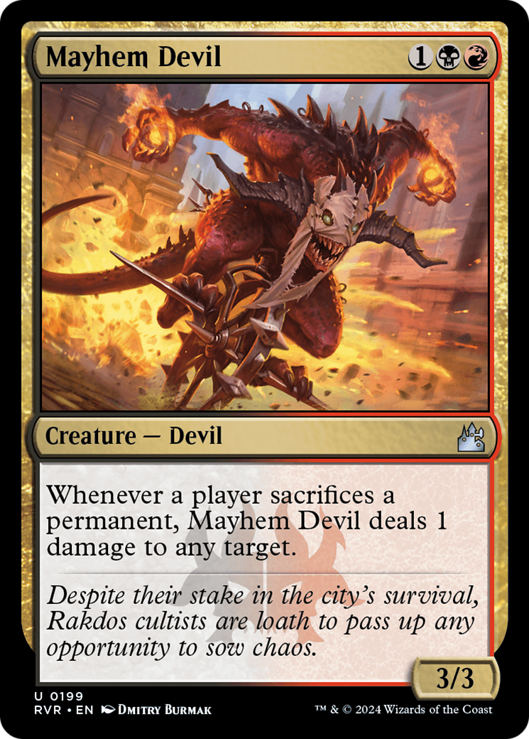 Mayhem Devil [Ravnica Remastered] | Eastridge Sports Cards & Games