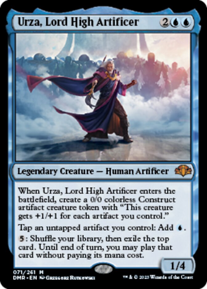 Urza, Lord High Artificer [Dominaria Remastered] | Eastridge Sports Cards & Games