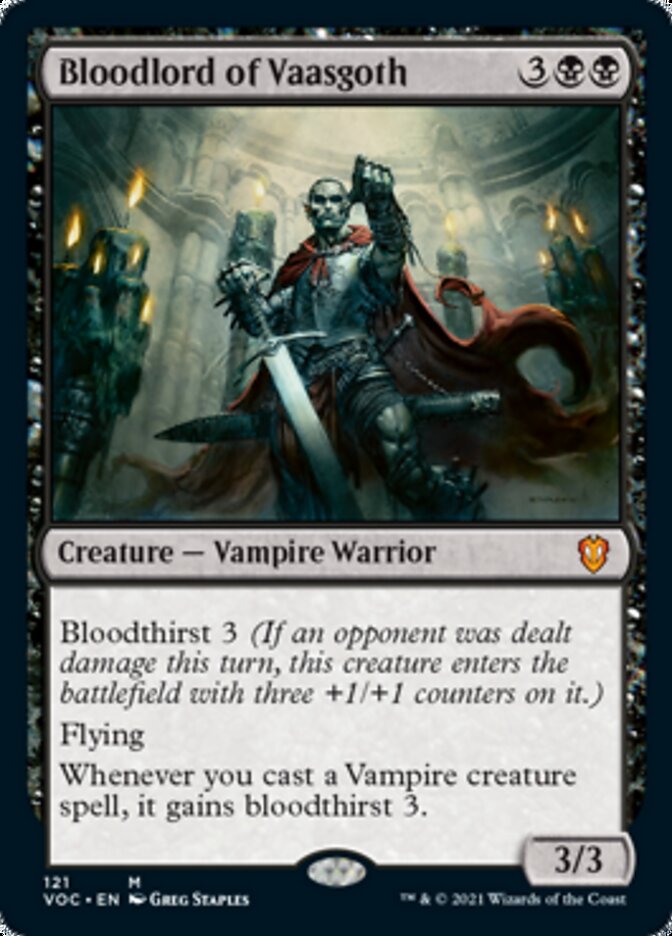 Bloodlord of Vaasgoth [Innistrad: Crimson Vow Commander] | Eastridge Sports Cards & Games