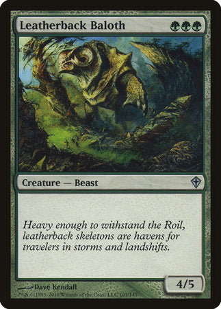 Leatherback Baloth [Worldwake] | Eastridge Sports Cards & Games