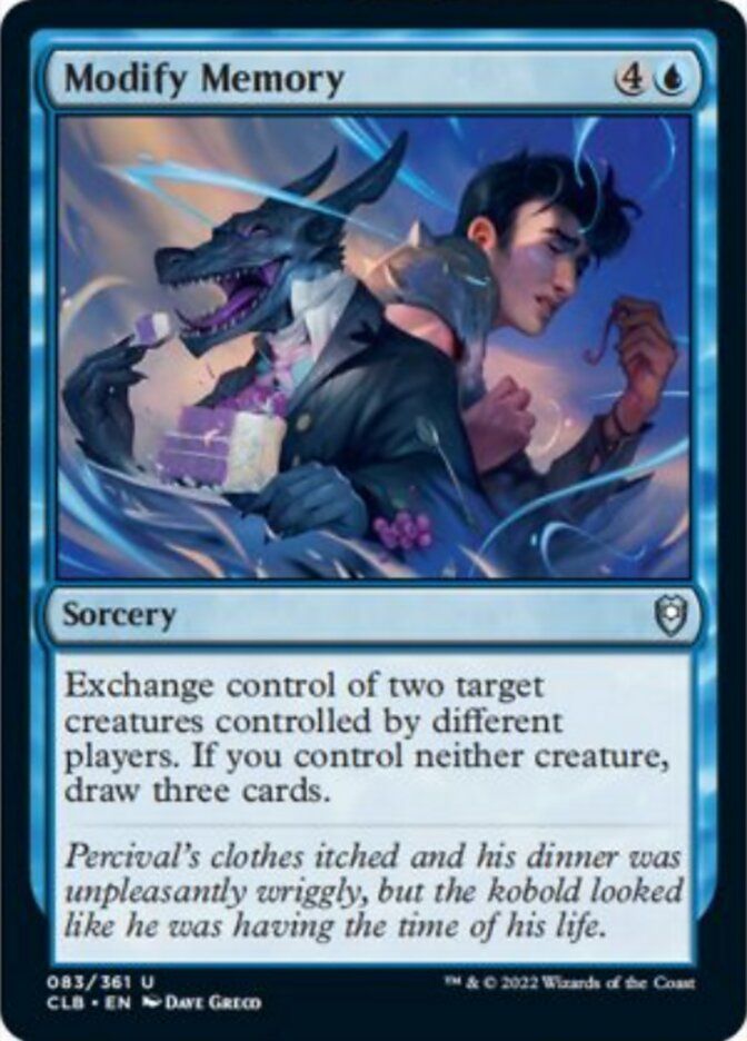 Modify Memory [Commander Legends: Battle for Baldur's Gate] | Eastridge Sports Cards & Games