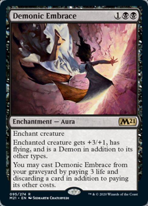 Demonic Embrace [Core Set 2021] | Eastridge Sports Cards & Games