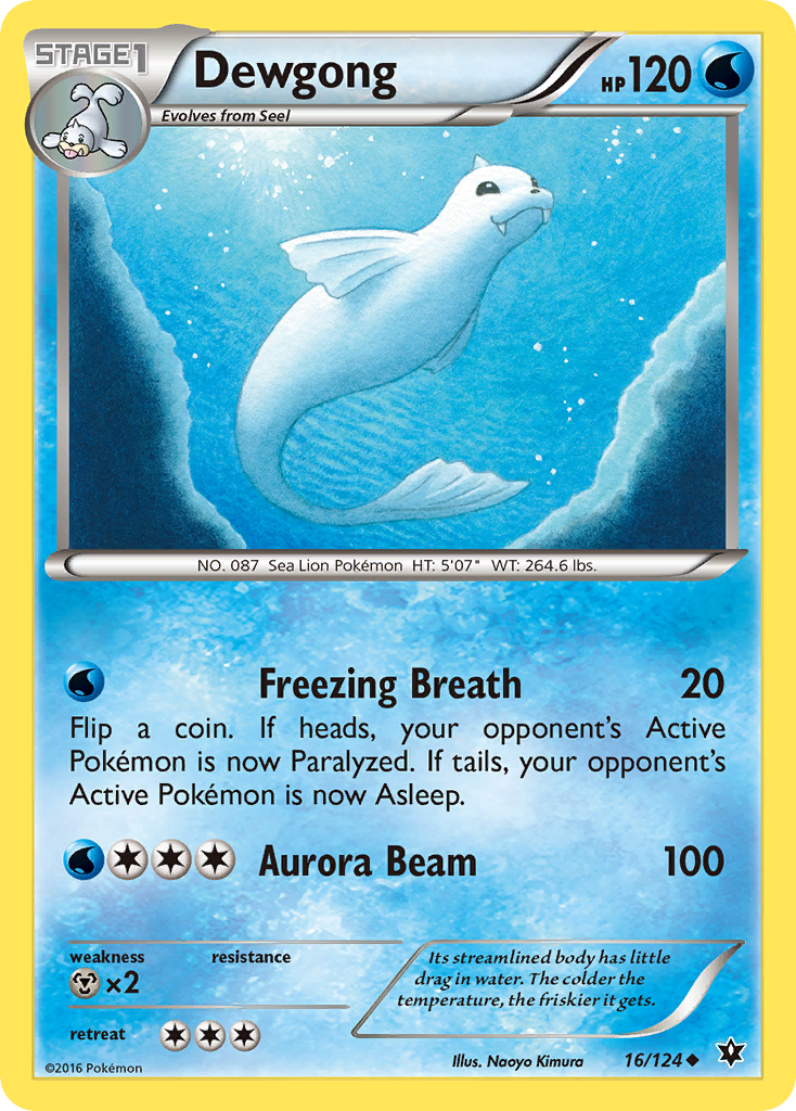 Dewgong (16/124) [XY: Fates Collide] | Eastridge Sports Cards & Games