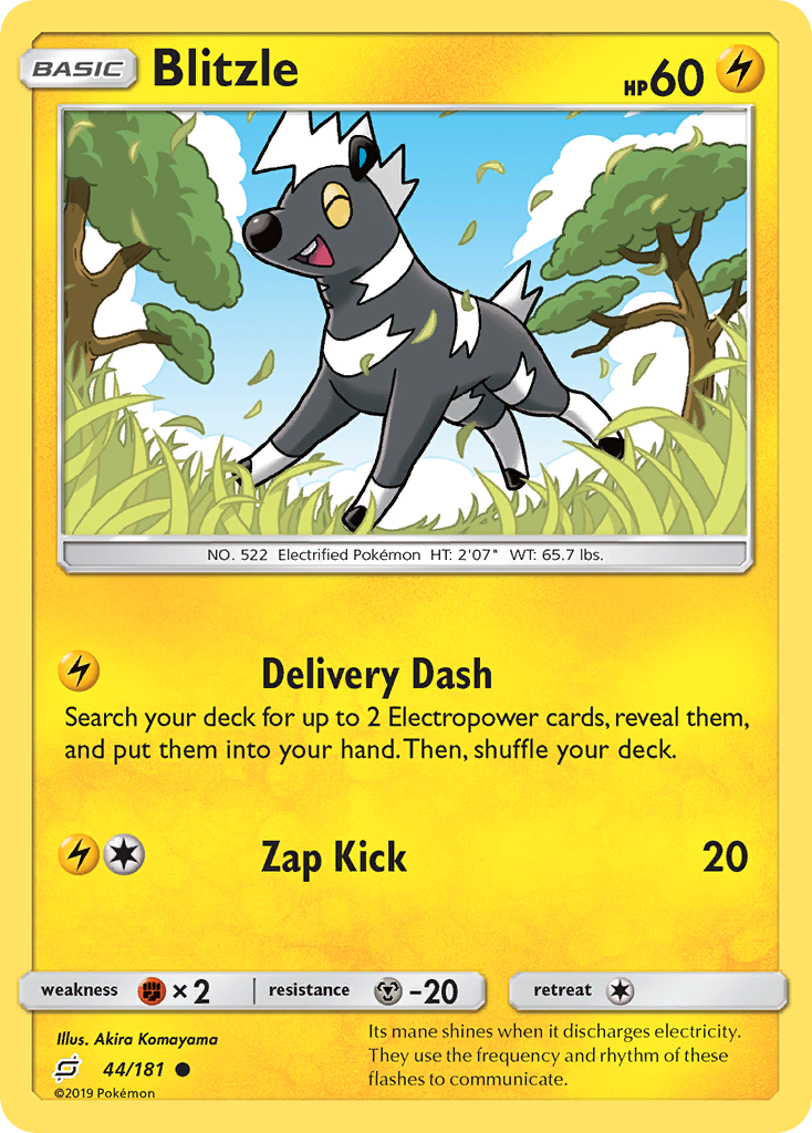 Blitzle (44/181) [Sun & Moon: Team Up] | Eastridge Sports Cards & Games