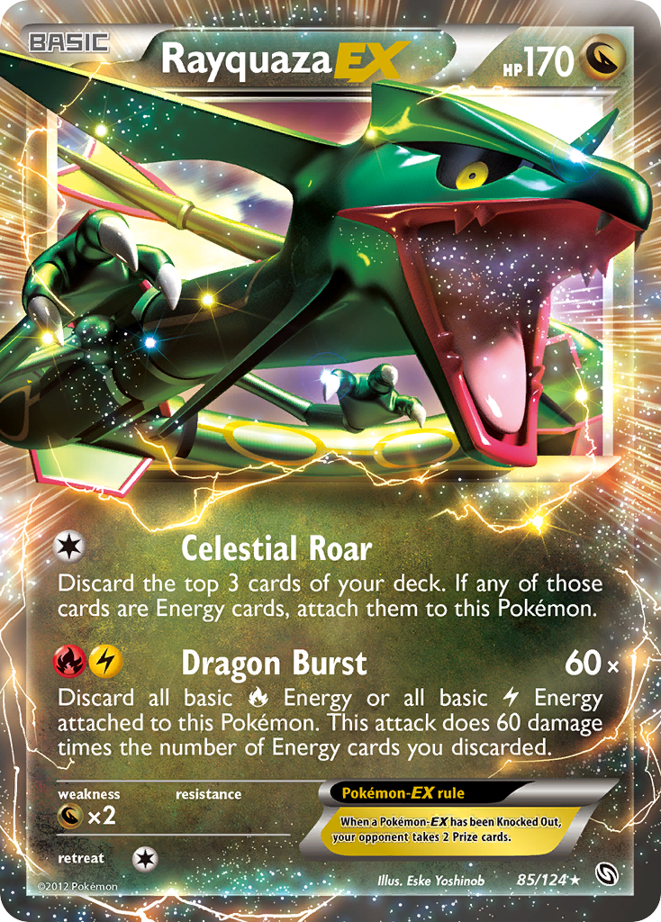 Rayquaza EX (85/124) [Black & White: Dragons Exalted] | Eastridge Sports Cards & Games