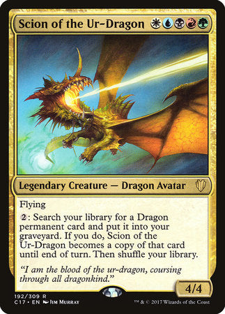 Scion of the Ur-Dragon [Commander 2017] | Eastridge Sports Cards & Games